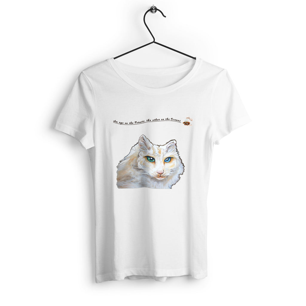 VAN EYES - T-SHIRT FEMME