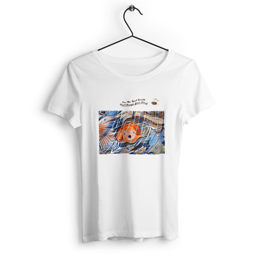 RED FISH - T-SHIRT FEMME