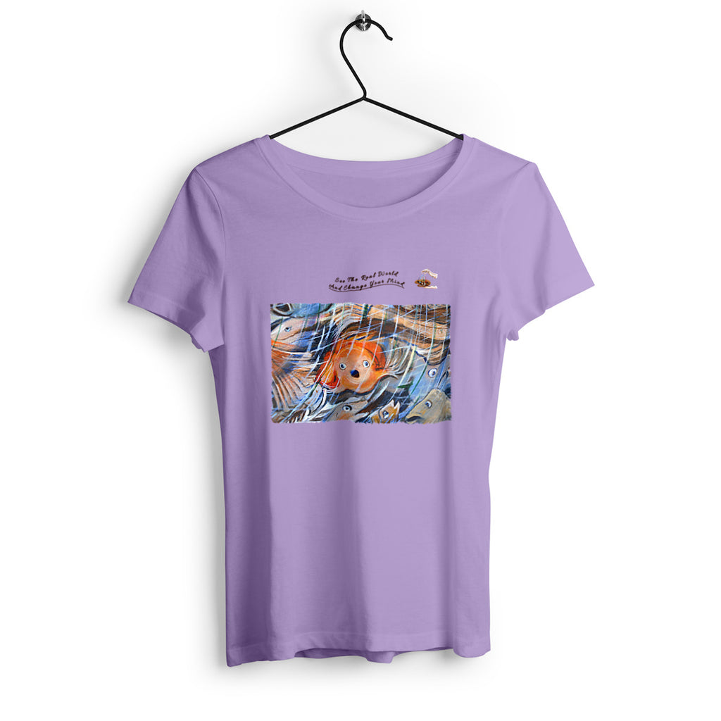 RED FISH - T-SHIRT FEMME