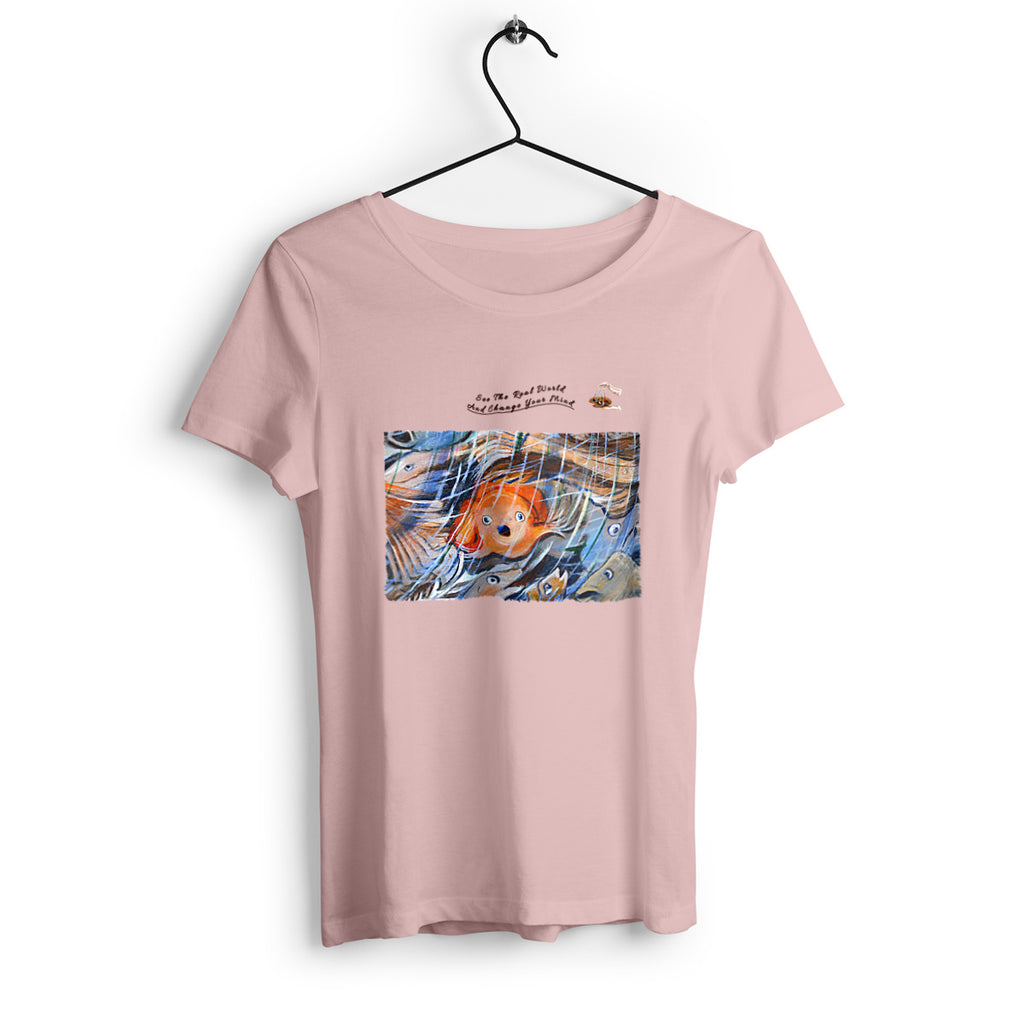 RED FISH - T-SHIRT FEMME